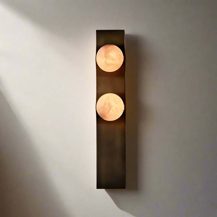 Zonvilo Wall Sconce | Italian Alabaster Unique Lighting