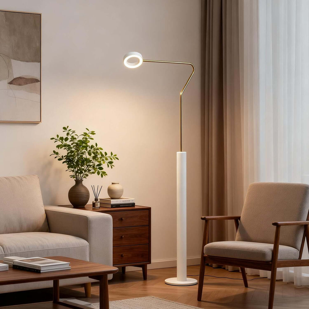 Zorin Floor Lamp - Scandinavian Acrylic Minimalist Lamp