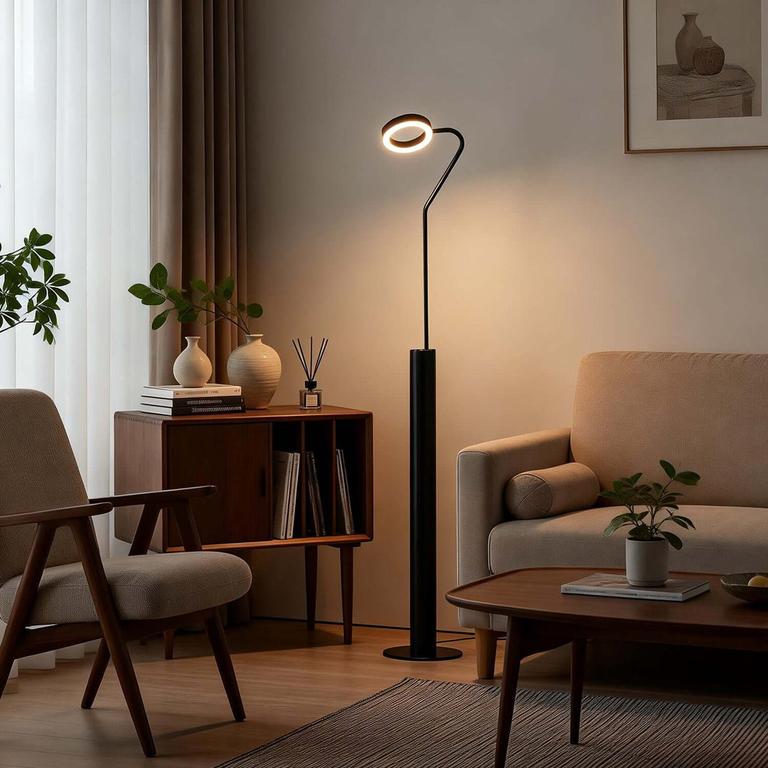 Zorin Floor Lamp - Scandinavian Acrylic Minimalist Lamp