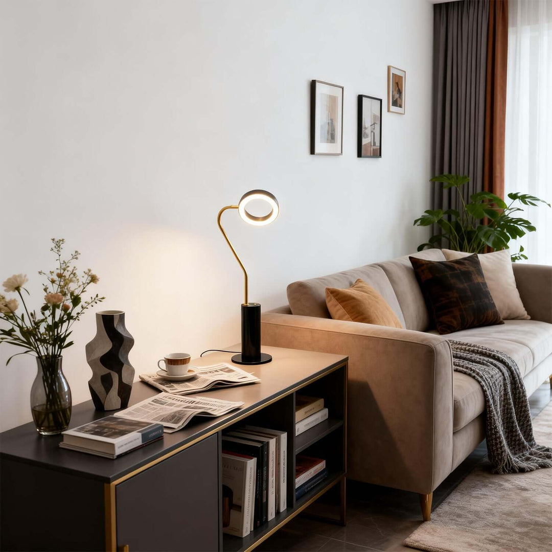 Zorin Table Lamp - Scandinavian Acrylic Study Office Lamp