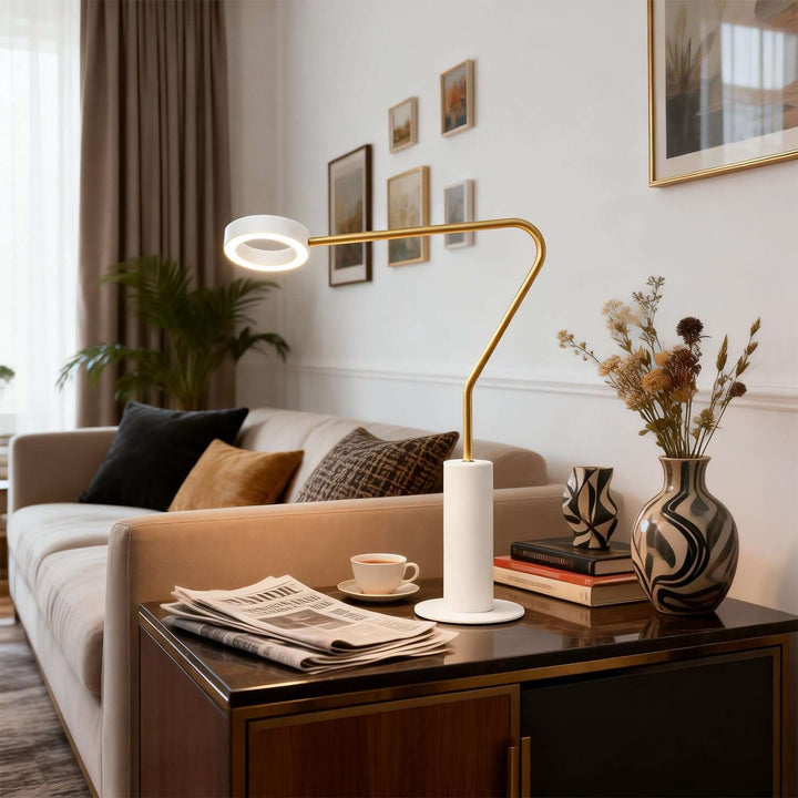 Zorin Table Lamp - Scandinavian Acrylic Study Office Lamp