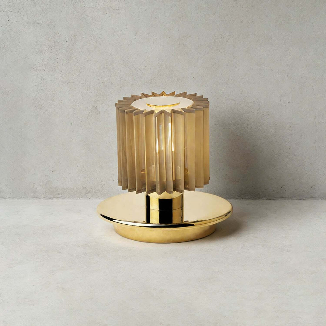 Zorvixa Table Lamp – American Simple Fabric Bedside Lamp