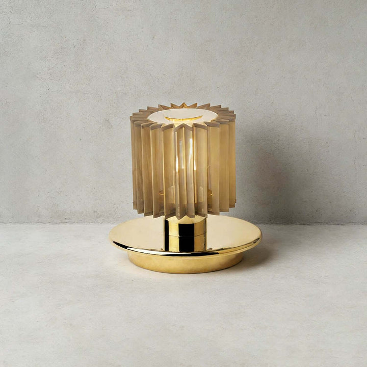 Zorvixa Table Lamp – American Simple Fabric Bedside Lamp