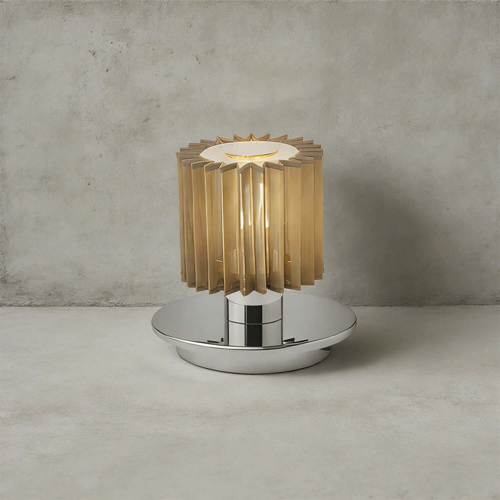 Zorvixa Table Lamp – American Simple Fabric Bedside Lamp