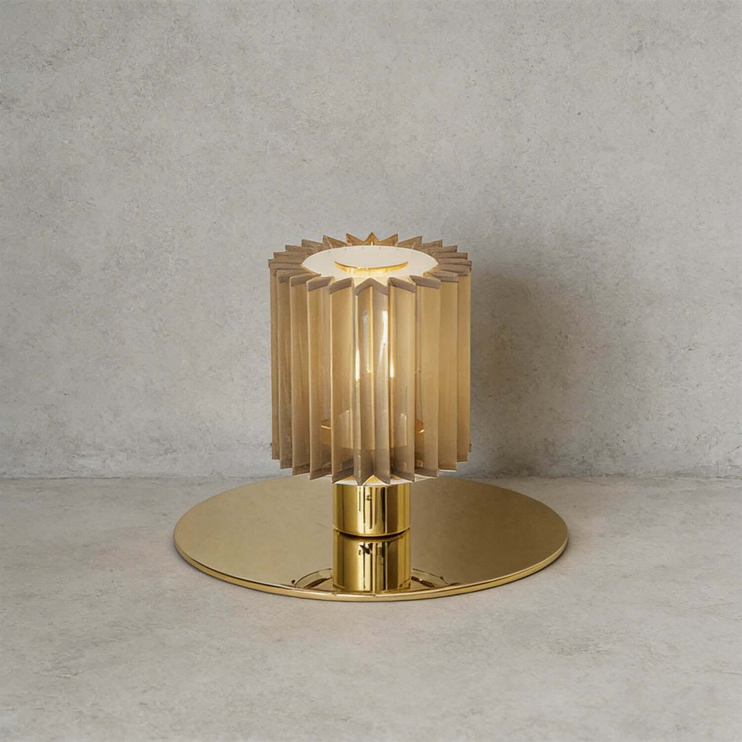 Zorvixa Table Lamp – American Simple Fabric Bedside Lamp