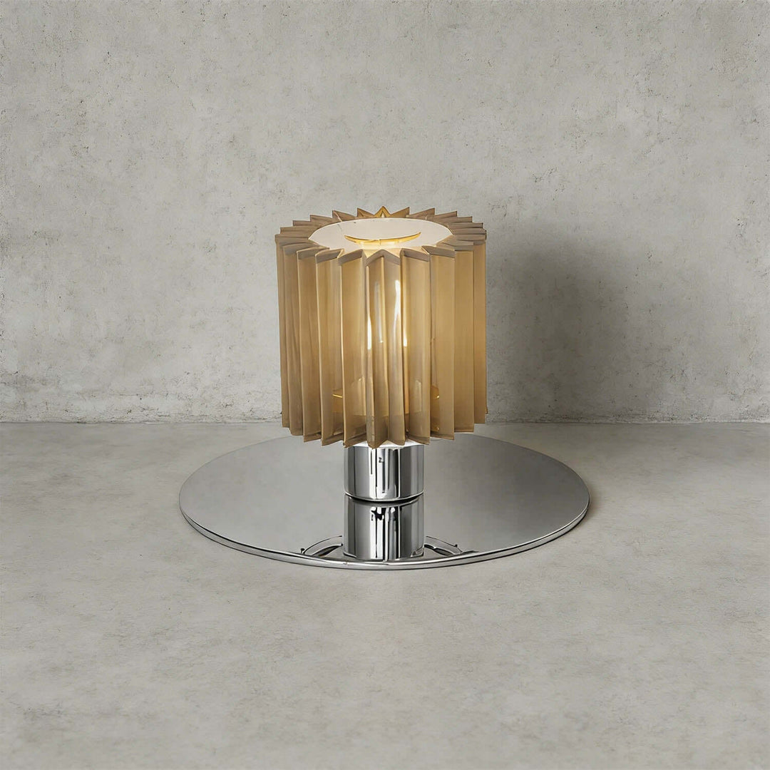 Zorvixa Table Lamp – American Simple Fabric Bedside Lamp