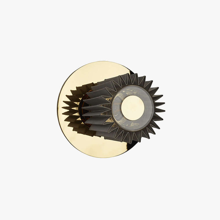 Zorvixa Wall Light - Minimal Pleated Fabric Corridor Wall Light