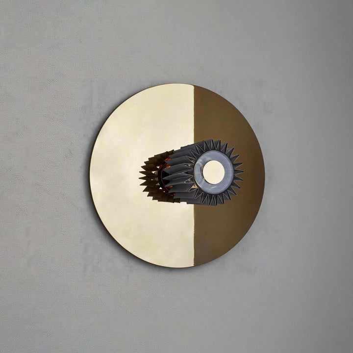 Zorvixa Wall Light - Minimal Pleated Fabric Corridor Wall Light
