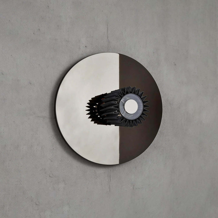 Zorvixa Wall Light - Minimal Pleated Fabric Corridor Wall Light