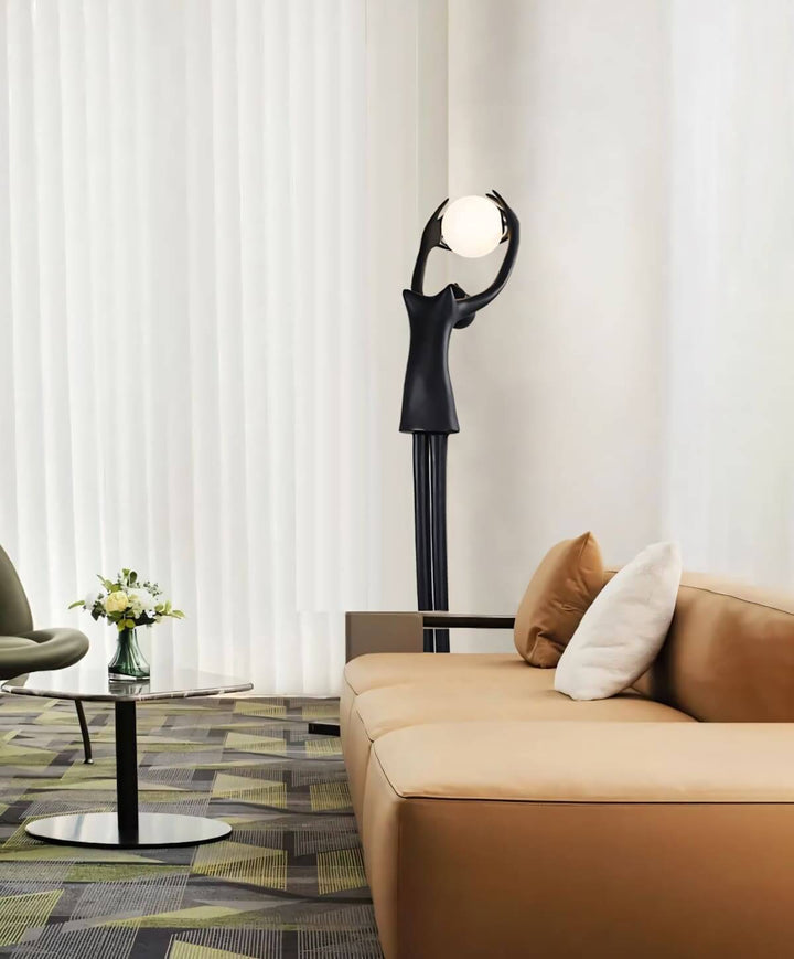 Zuneta Sculptural Floor Lamp – Creative Art Sculpture Lighting