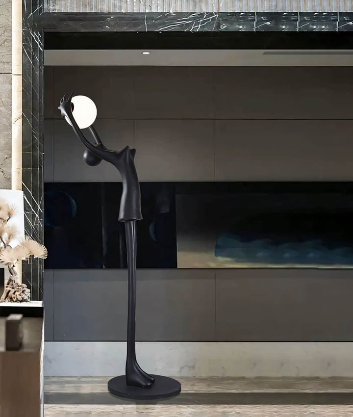 Zuneta Sculptural Floor Lamp – Creative Art Sculpture Lighting