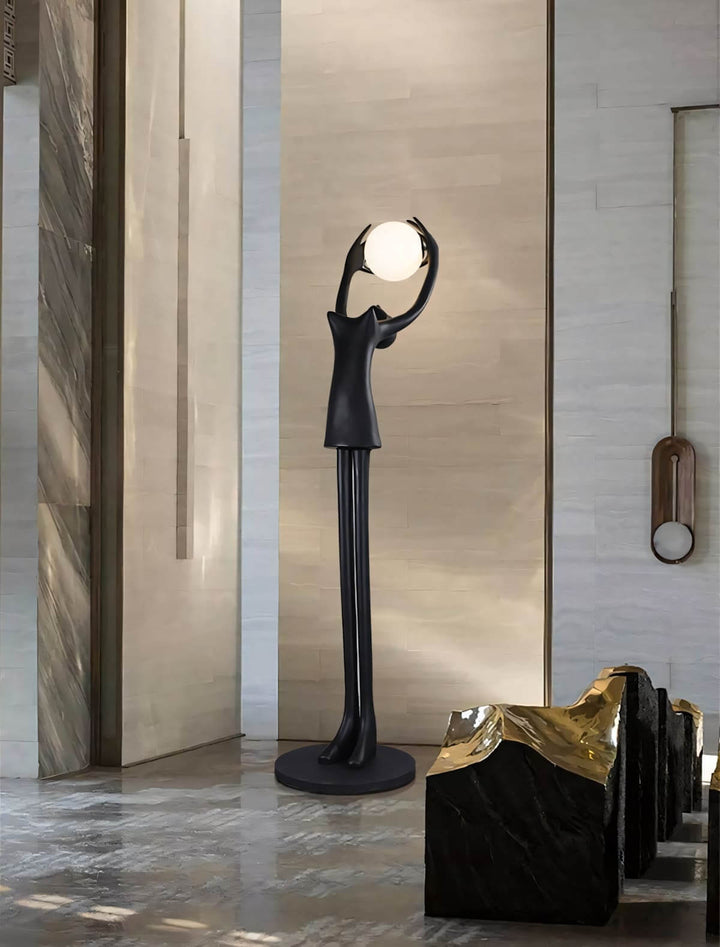 Zuneta Sculptural Floor Lamp – Creative Art Sculpture Lighting