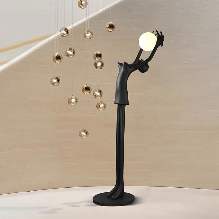 Zuneta Sculptural Floor Lamp – Creative Art Sculpture Lighting