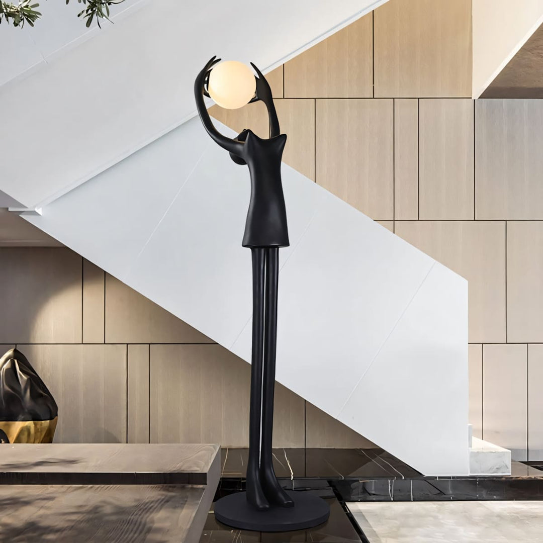 Zuneta Sculptural Floor Lamp – Creative Art Sculpture Lighting