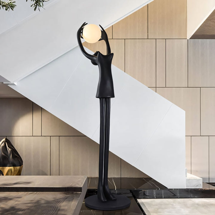 Zuneta Sculptural Floor Lamp – Creative Art Sculpture Lighting