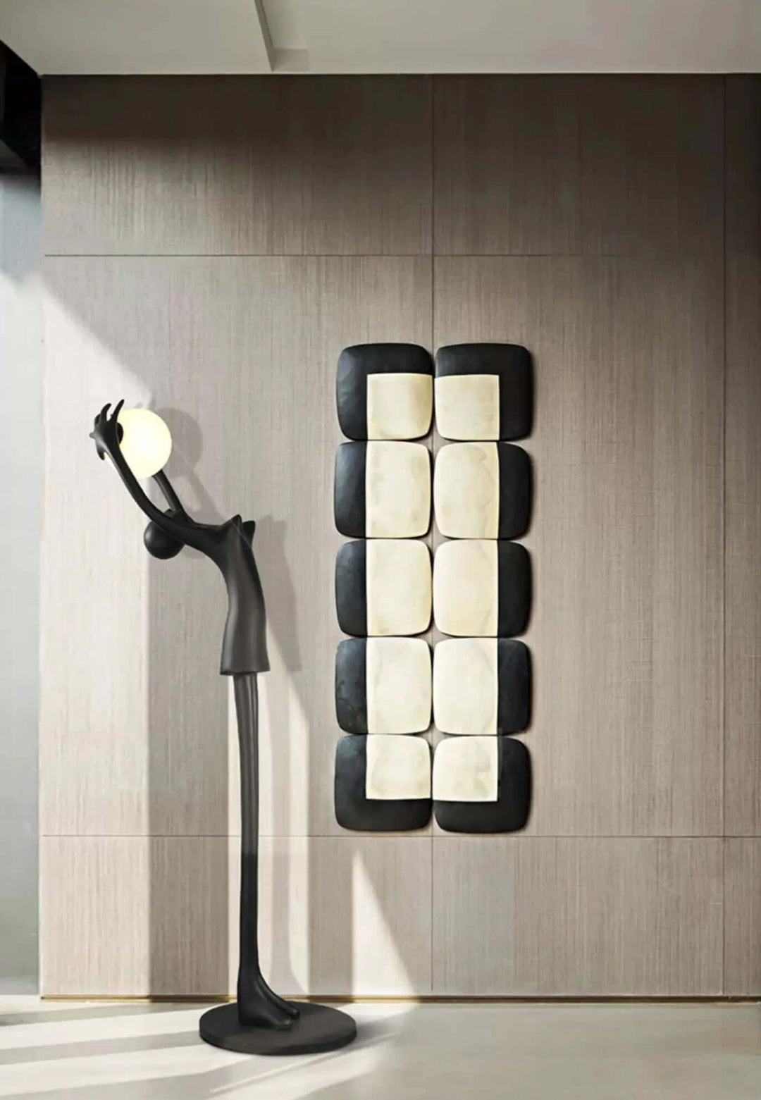 Zuneta Sculptural Floor Lamp – Creative Art Sculpture Lighting