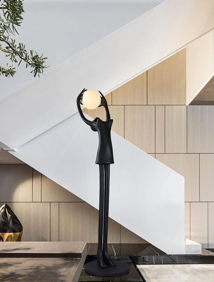 Zuneta Sculptural Floor Lamp – Creative Art Sculpture Lighting