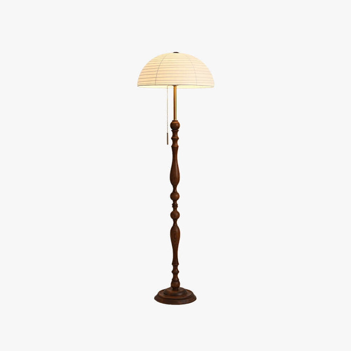 Zuremi Floor Lamp – French Retro Wabi-sabi Silk-like Lamp