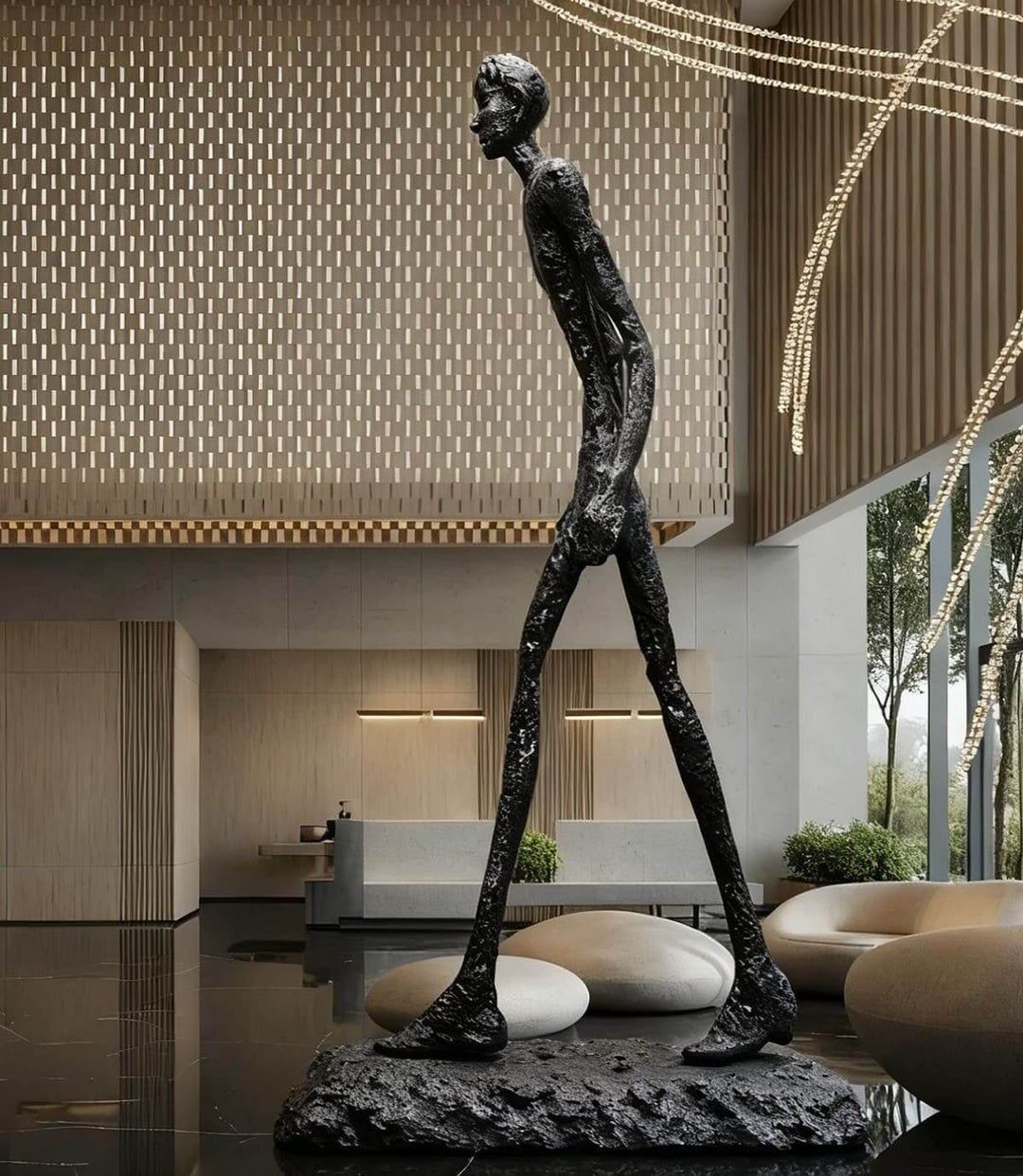 Zyfronix Sculpture – Abstract Art Decorative Sculpture for Living Room