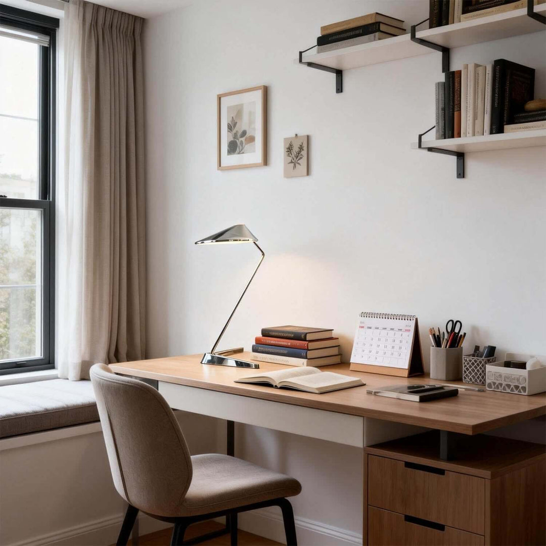 Zylaro Table Lamp - American Minimalist Creative Reading Lamp