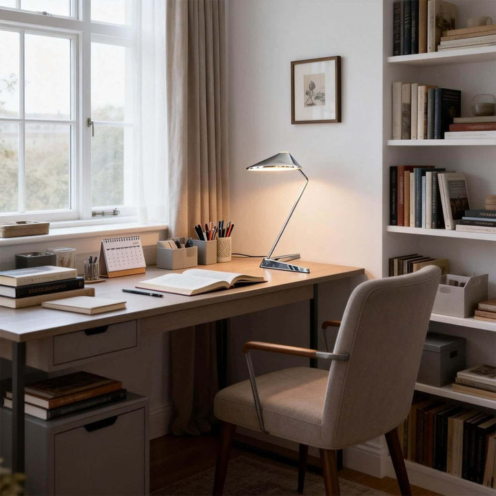 Zylaro Table Lamp - American Minimalist Creative Reading Lamp