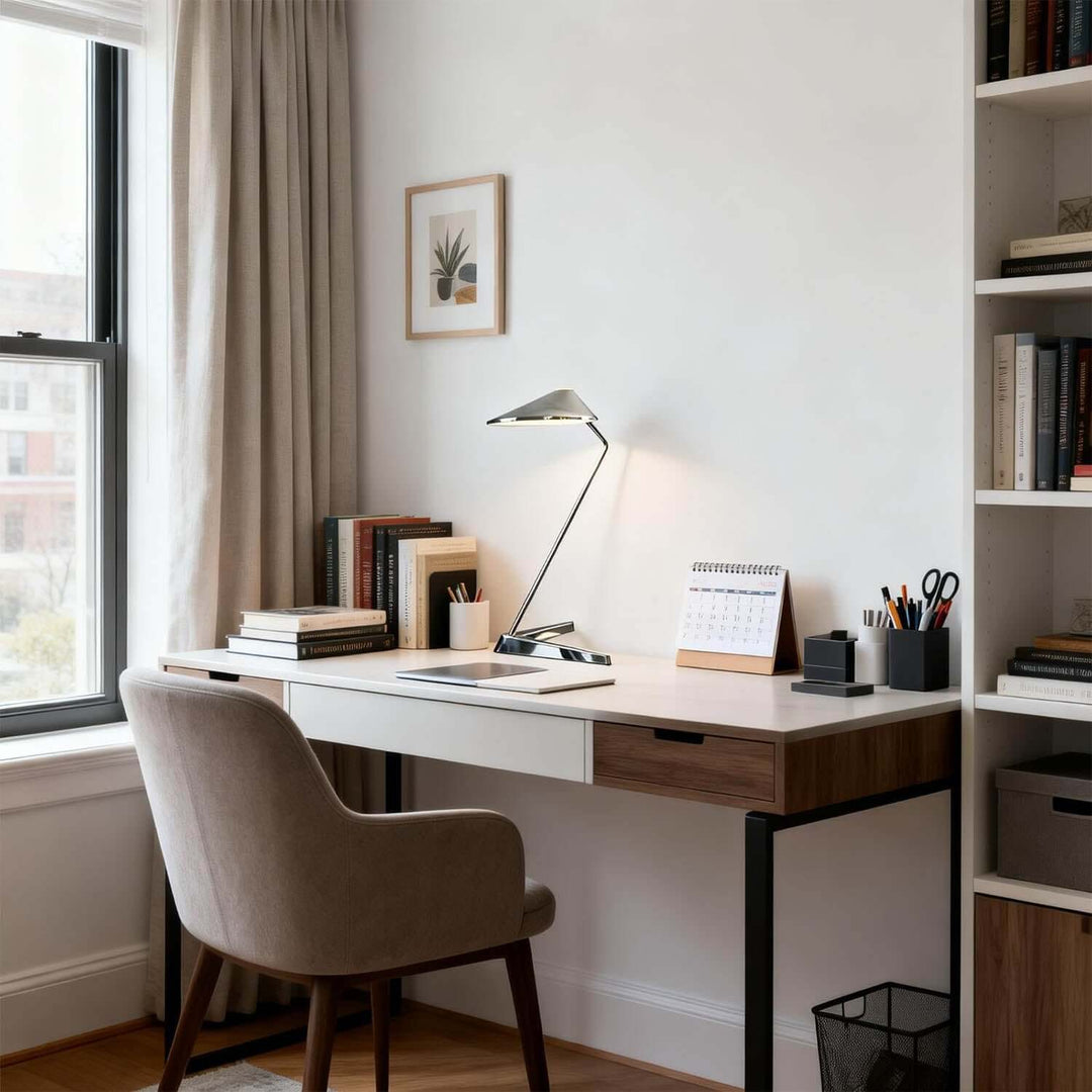 Zylaro Table Lamp - American Minimalist Creative Reading Lamp