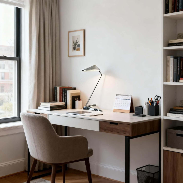 Zylaro Table Lamp - American Minimalist Creative Reading Lamp
