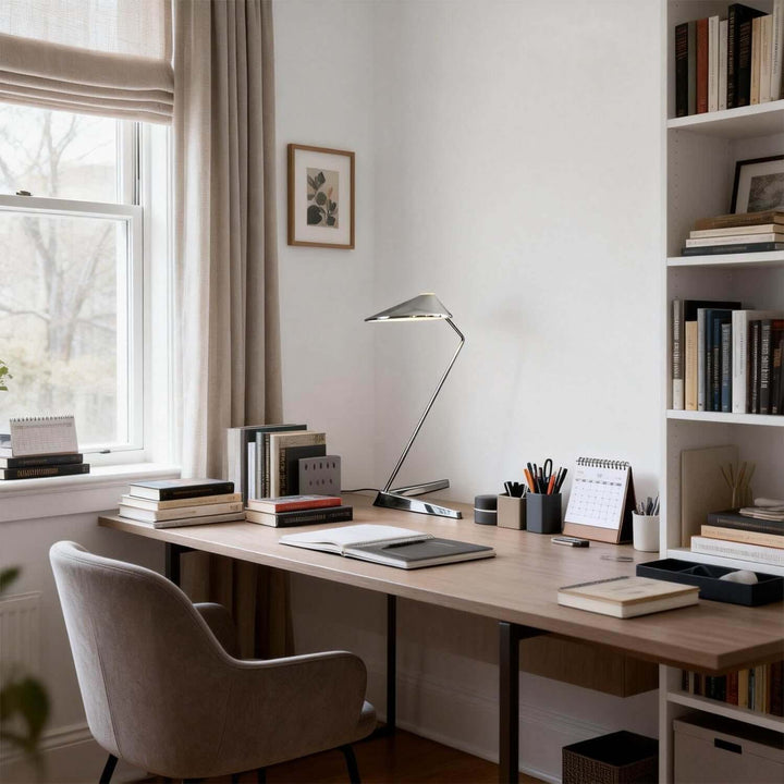 Zylaro Table Lamp - American Minimalist Creative Reading Lamp