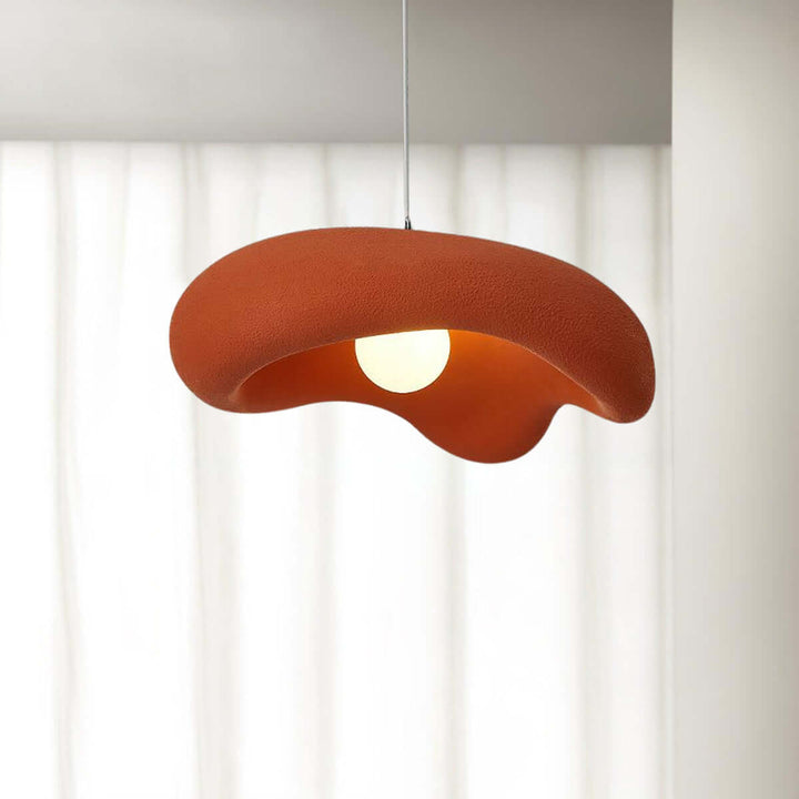 Zyora Resin Pendant Lamp - French Cream Style Minimalist Dining Lamp