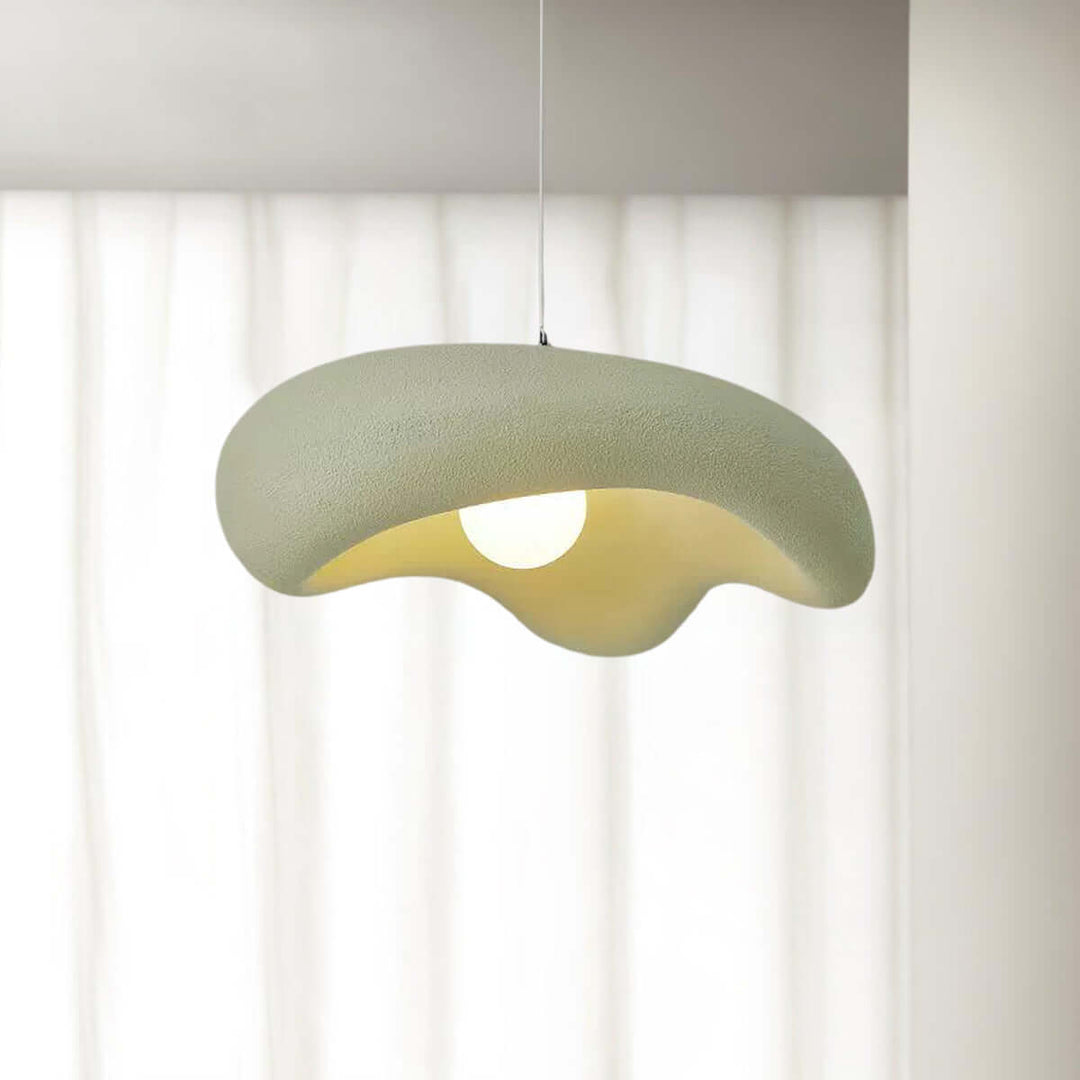Zyora Resin Pendant Lamp - French Cream Style Minimalist Dining Lamp
