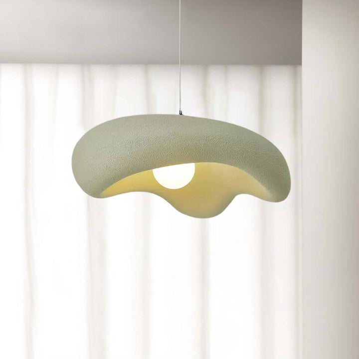 Zyora Resin Pendant Lamp - French Cream Style Minimalist Dining Lamp