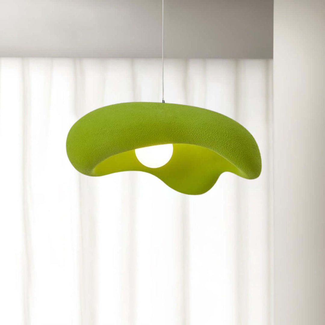 Zyora Resin Pendant Lamp - French Cream Style Minimalist Dining Lamp