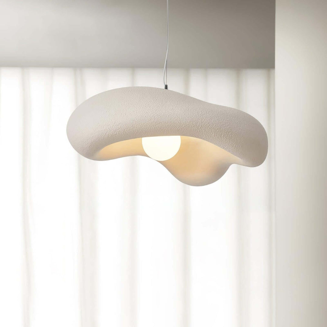 Zyora Resin Pendant Lamp - French Cream Style Minimalist Dining Lamp