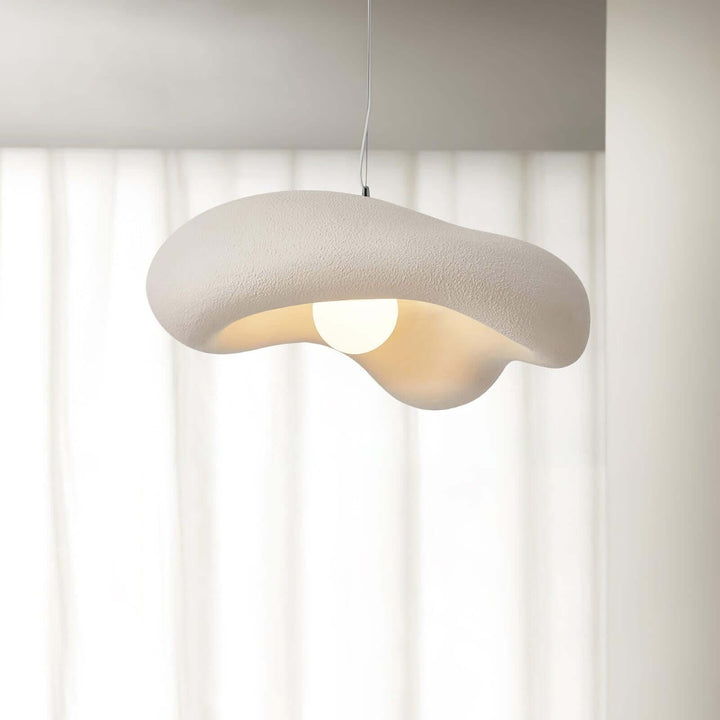 Zyora Resin Pendant Lamp - French Cream Style Minimalist Dining Lamp