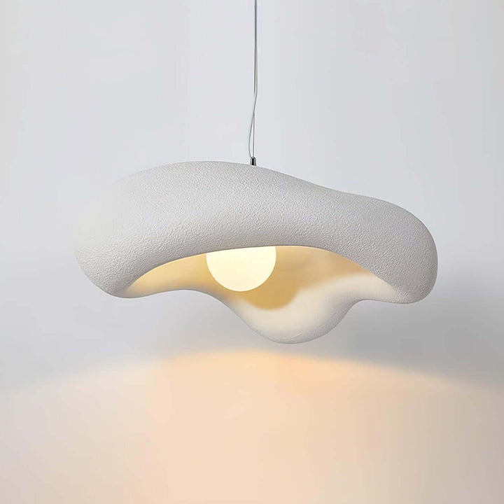 Zyora Resin Pendant Lamp - French Cream Style Minimalist Dining Lamp
