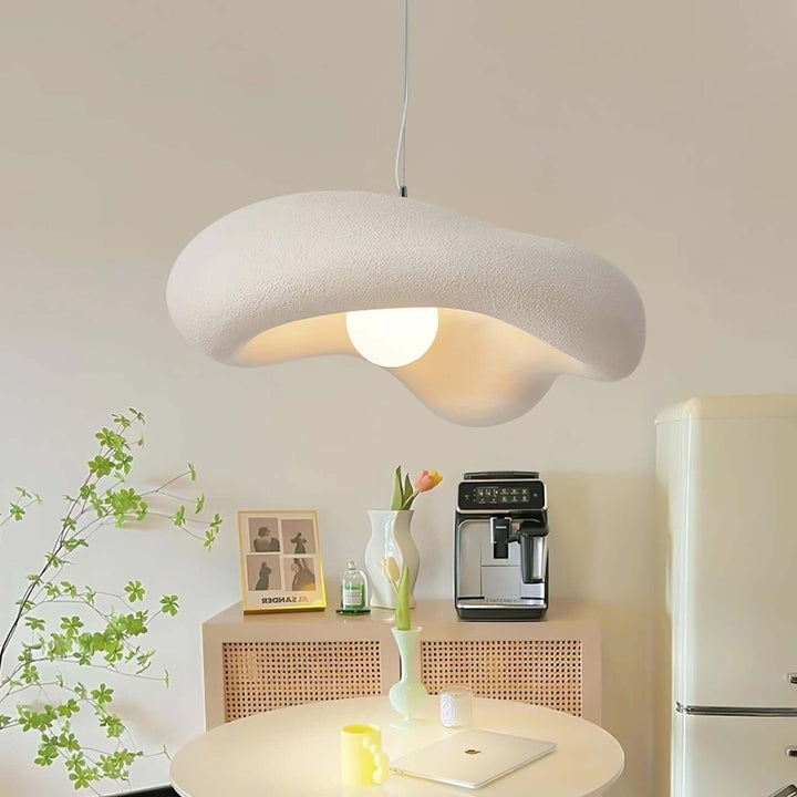 Zyora Resin Pendant Lamp - French Cream Style Minimalist Dining Lamp