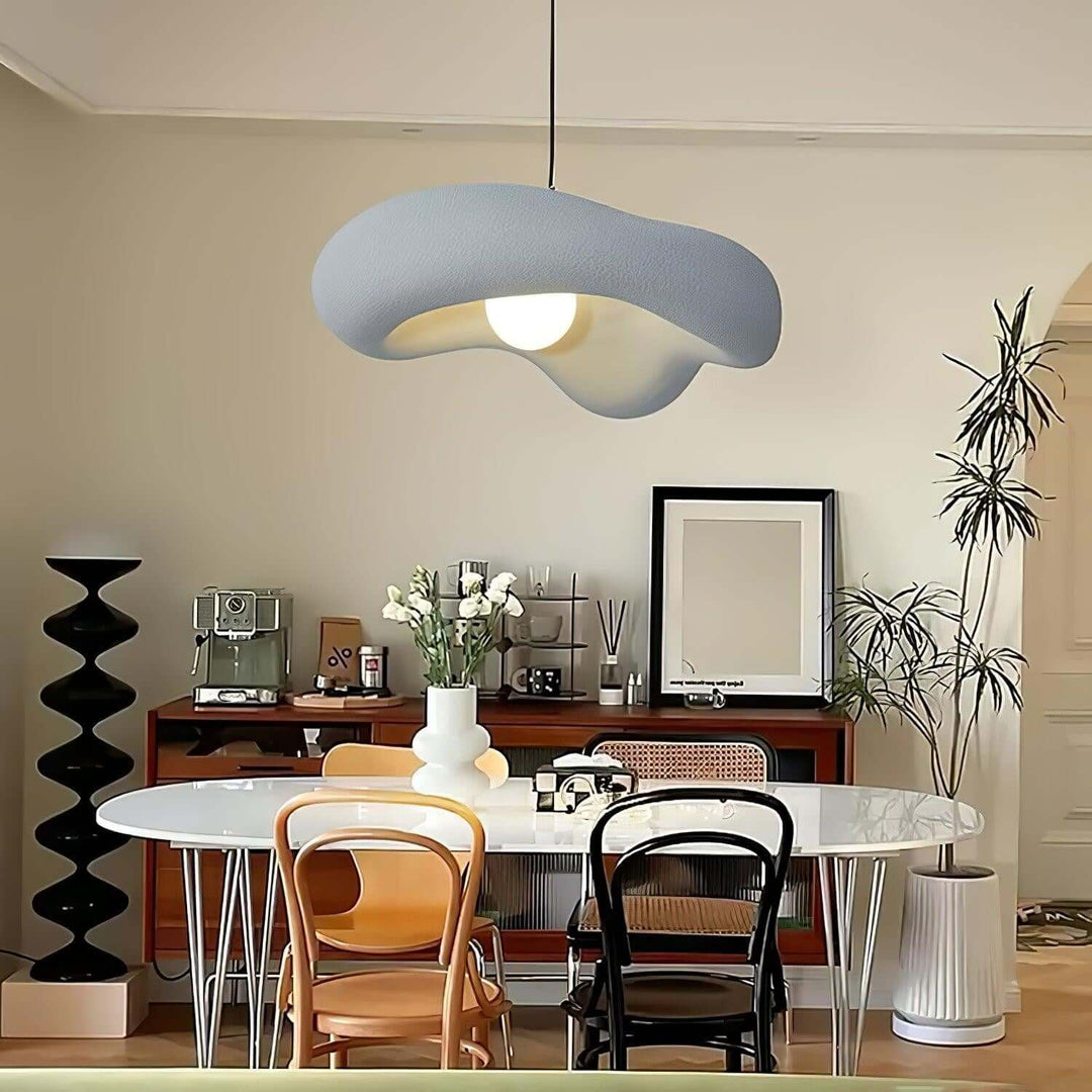 Zyora Resin Pendant Lamp - French Cream Style Minimalist Dining Lamp