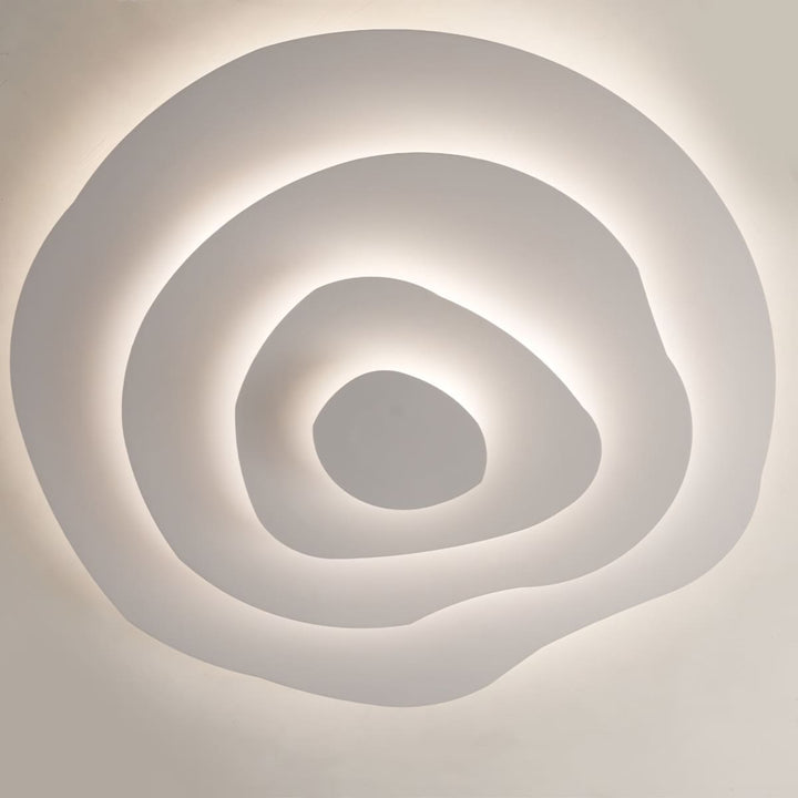 Zyphon Ceiling Lamp – French Minimalist Cream Bedroom Lighting