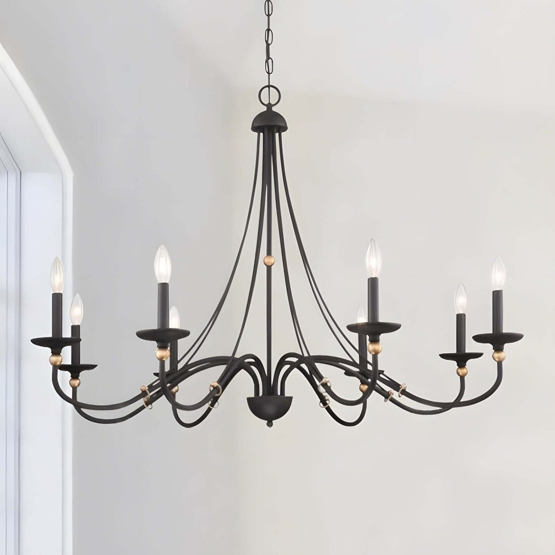Zyra Chandelier – Mid-Century Dining Room Decorative