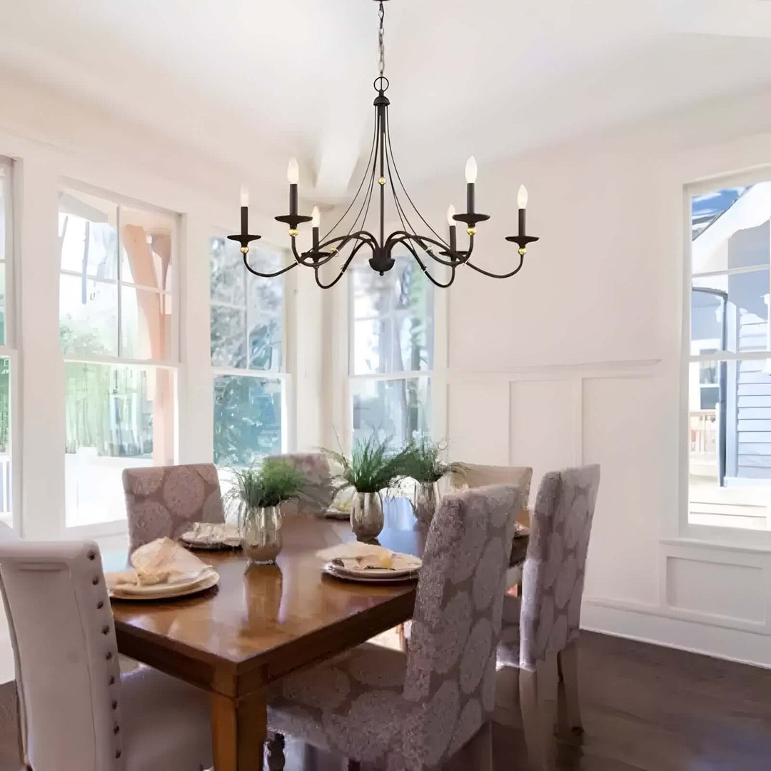 Zyra Chandelier – Mid-Century Dining Room Decorative