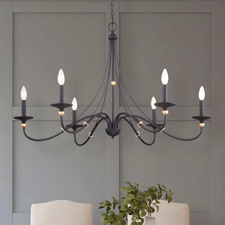 Zyra Chandelier – Mid-Century Dining Room Decorative