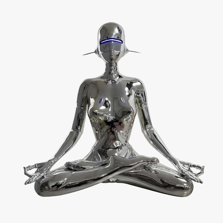 Zyrenox Floor Lamp – Silver Floor Lamp, Artistic Decorative Lamp