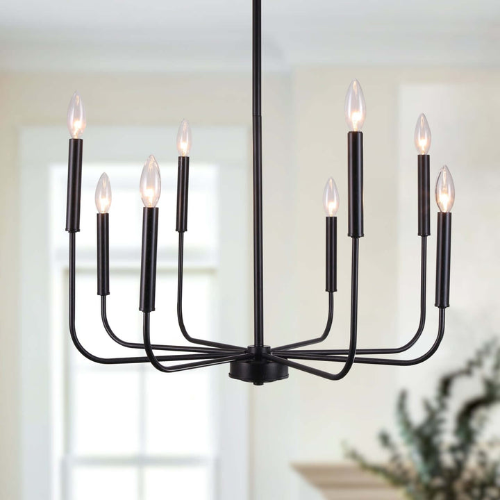 Zyro Fane Chandelier - Country Vintage Industrial Lighting