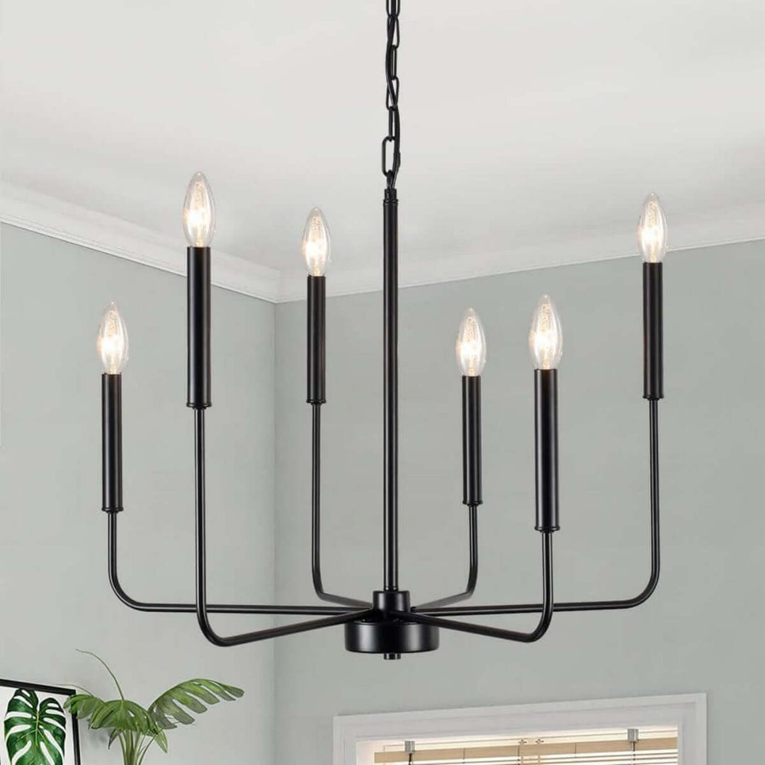 Zyro Fane Chandelier - Country Vintage Industrial Lighting
