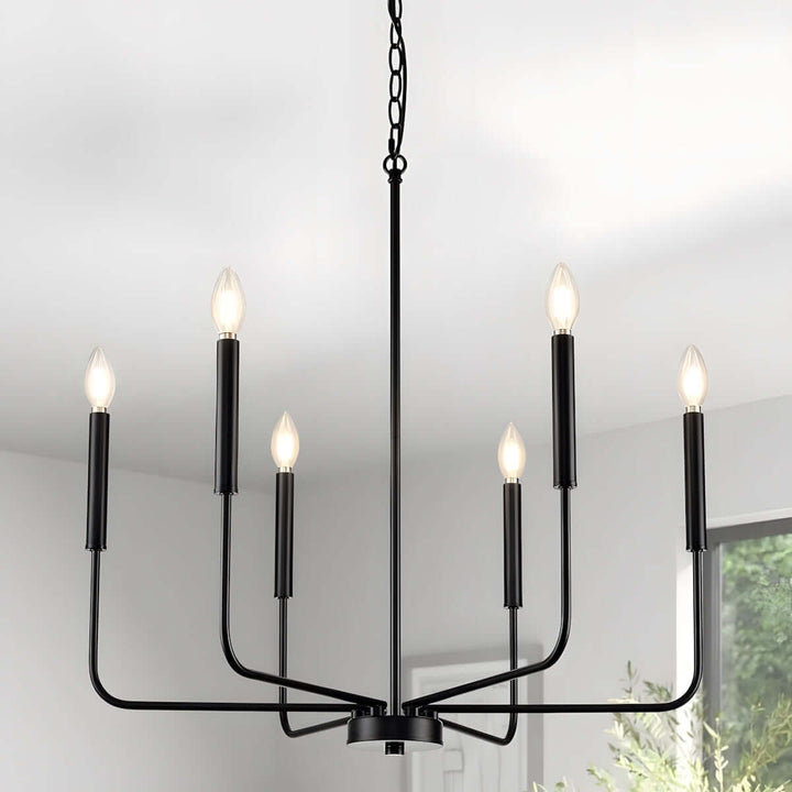 Zyro Fane Chandelier - Country Vintage Industrial Lighting