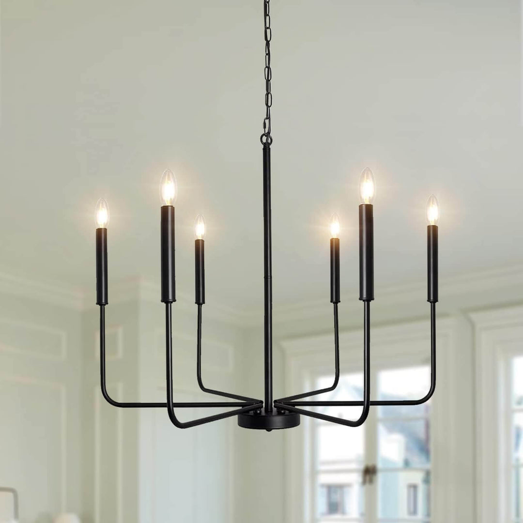 Zyro Fane Chandelier - Country Vintage Industrial Lighting