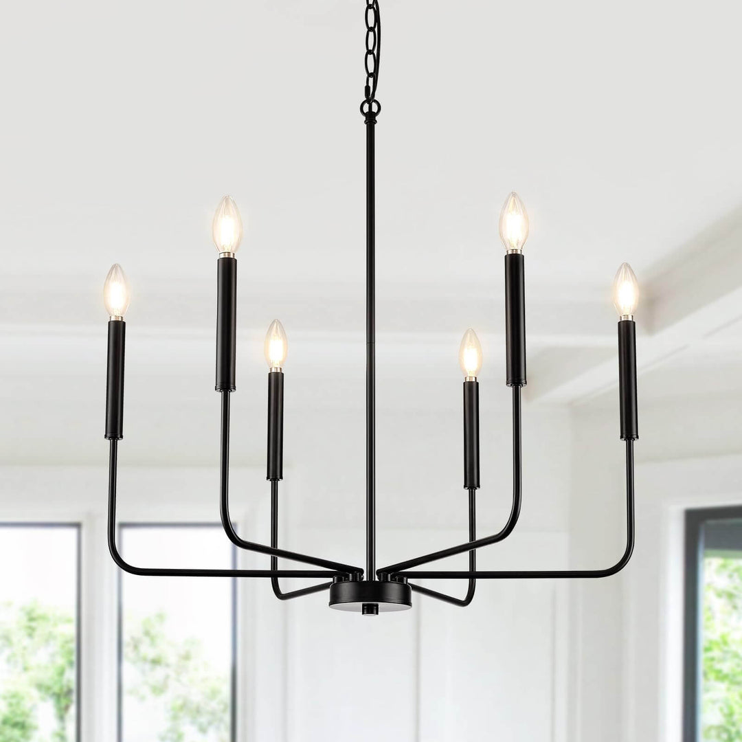 Zyro Fane Chandelier - Country Vintage Industrial Lighting