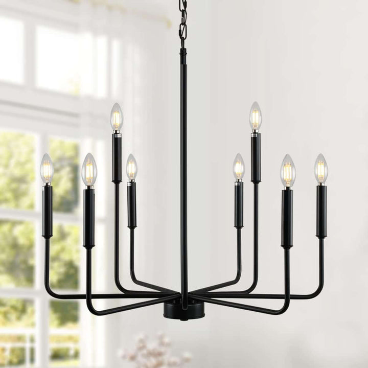 Zyro Fane Chandelier - Country Vintage Industrial Lighting