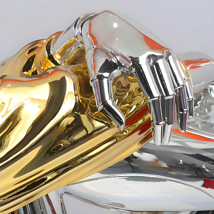 Zytrex Goddess Floor Lamp – Decorative Resin Sculpture for Living Room