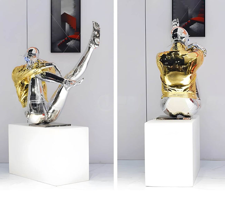 Zytrex Goddess Floor Lamp – Decorative Resin Sculpture for Living Room